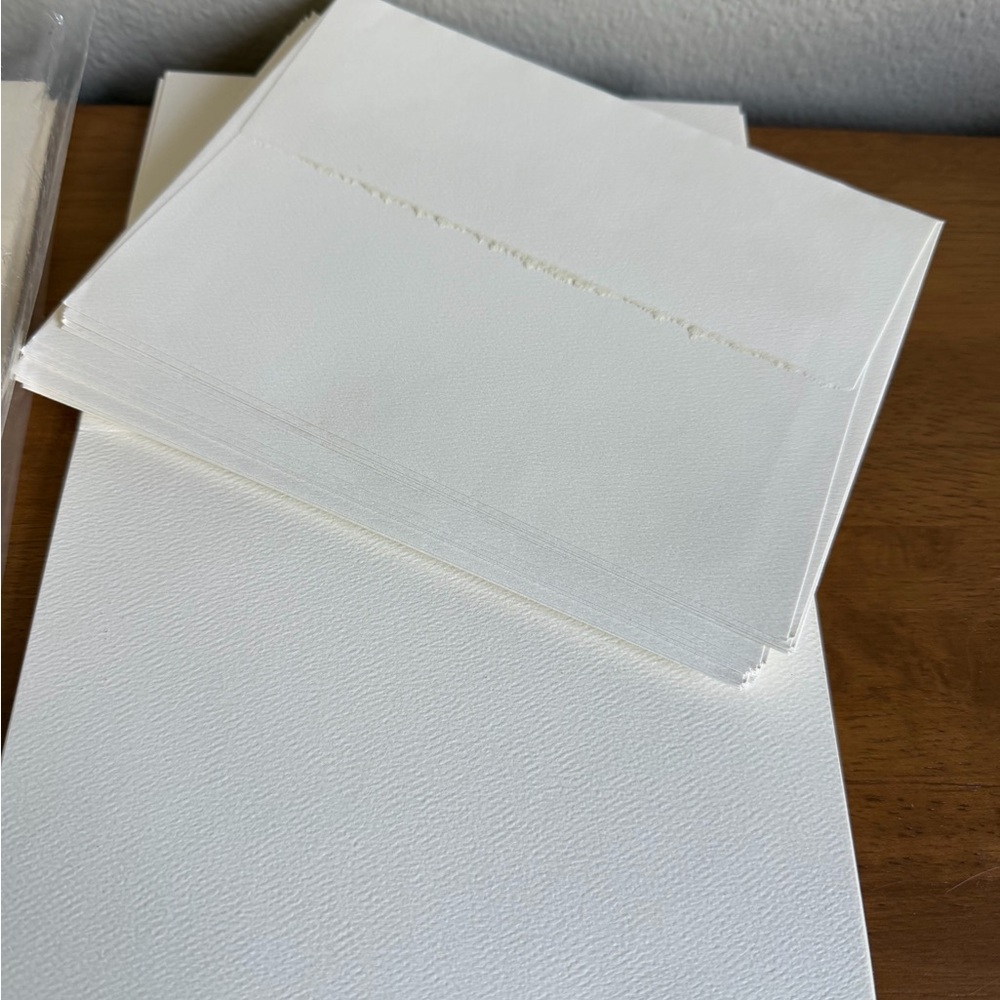 Assorted White and Cream Stationery Sets - Picture 5 of 6